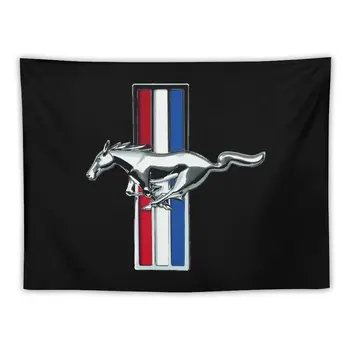 Новата емблема на Mustang|Тъмно Облекло, на Гоблен, Стенен декор, Подвесная лента за стена